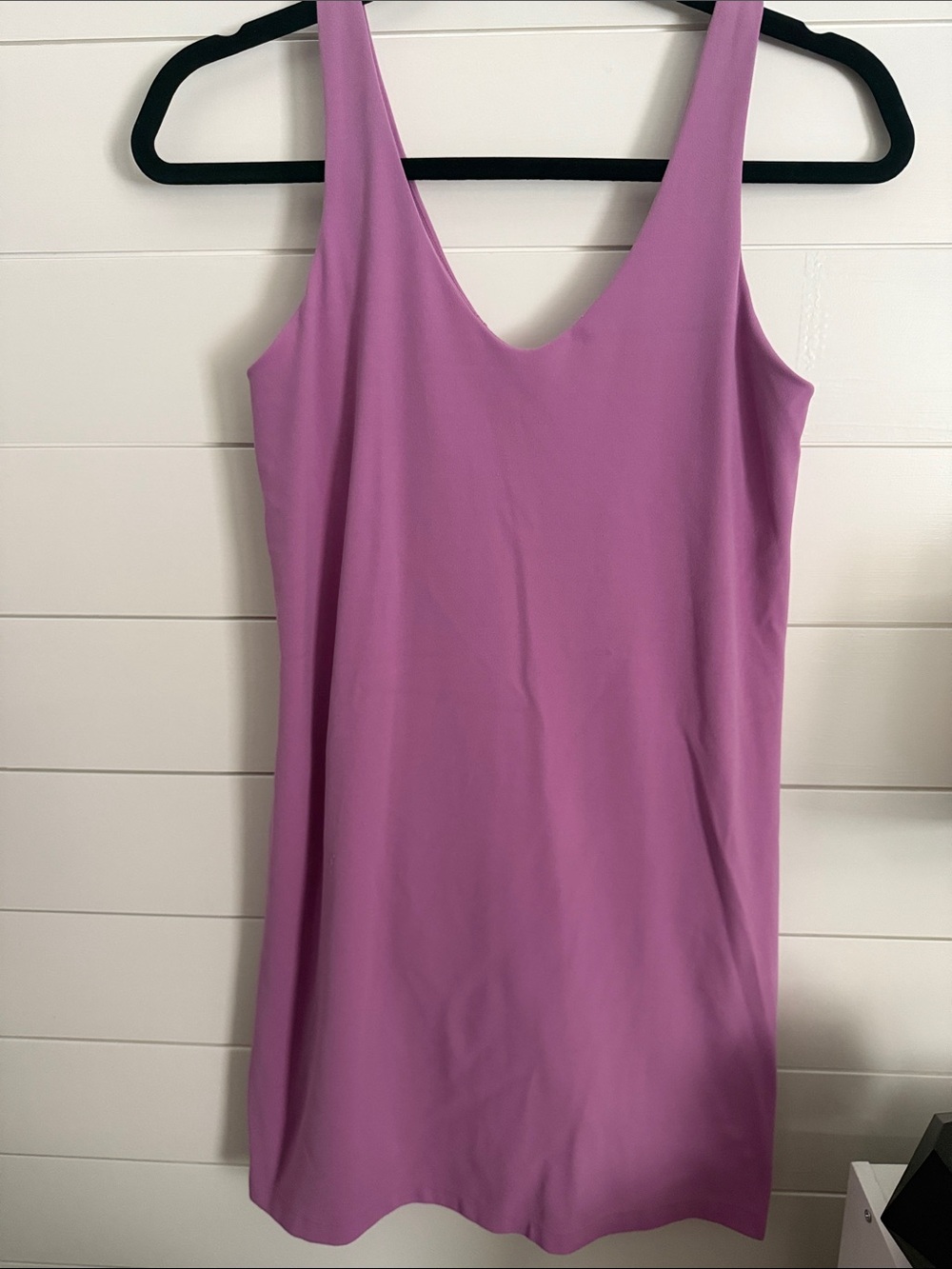 Athleta Lilac Sleeveless V-Neck Athletic Dress